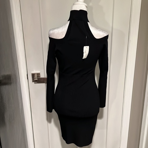 JONATHAN SIMKHAI Revolve Juliana Off-The-Shoulder Knit Dress Size Medium - Picture 6 of 6